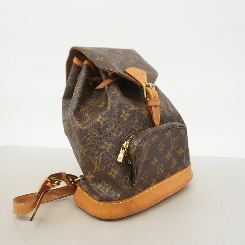 LOUIS VUITTON Brown Monogram Backpack - Picture 2 of 8